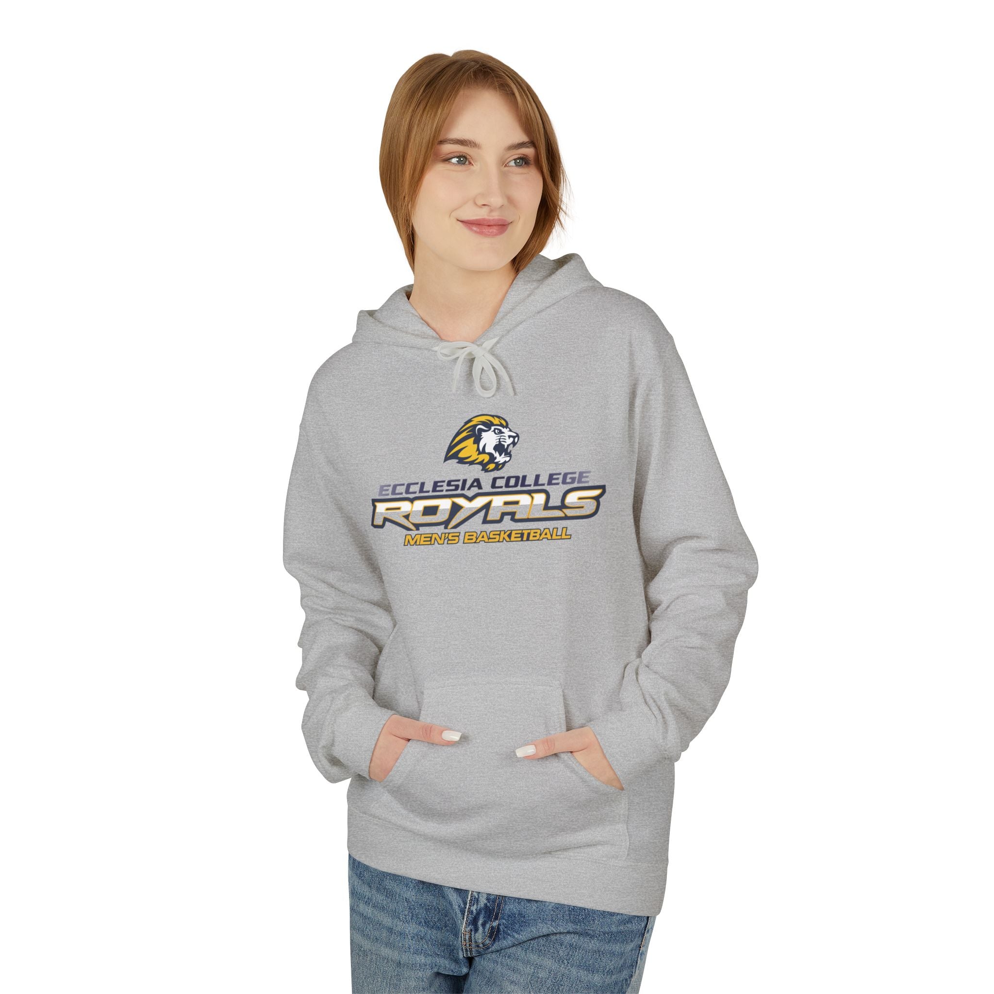 Grey Royals Men’s Basketball Hoodie