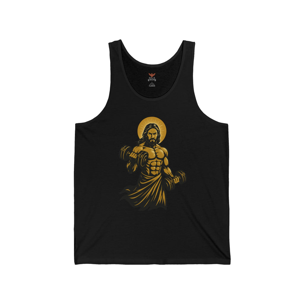 Jesus Lifting Tank