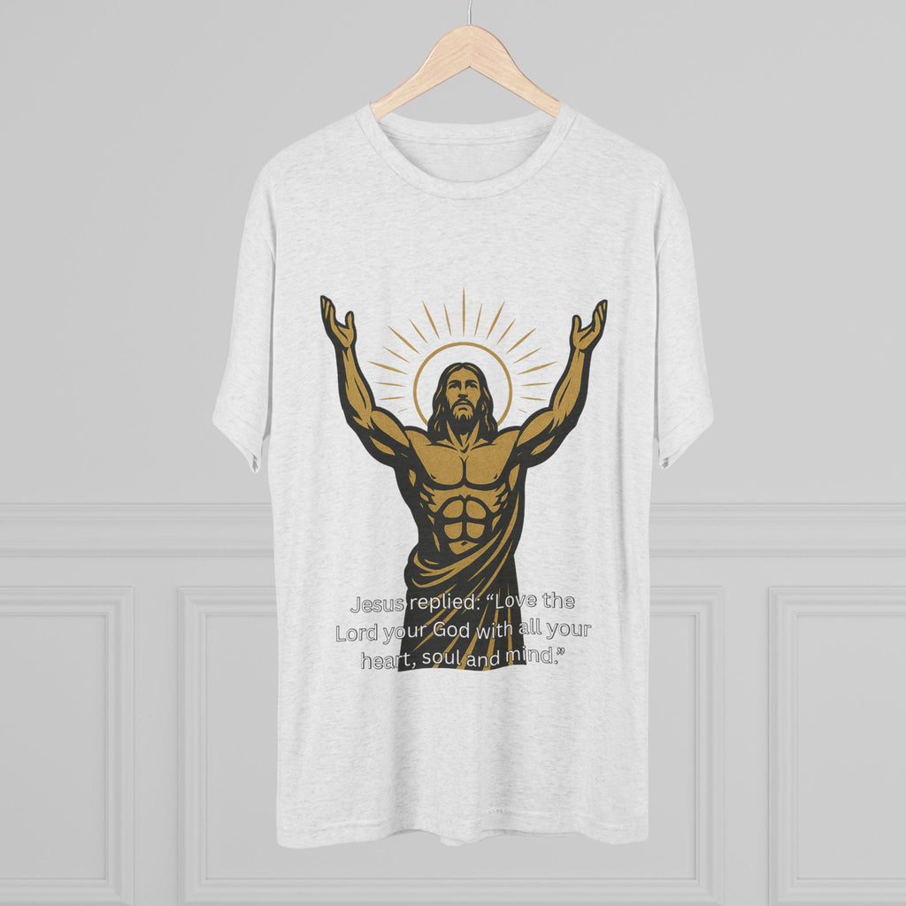 Men’s “Jesus Replied” Lifting Tee