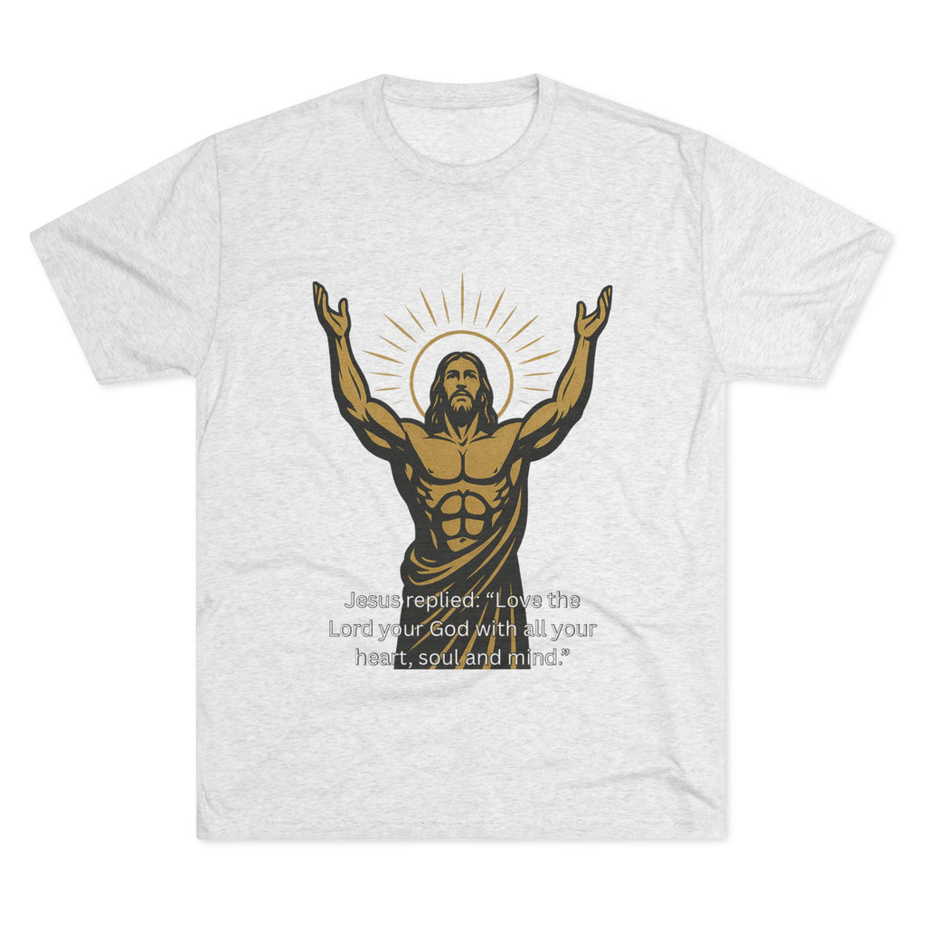 Men’s “Jesus Replied” Lifting Tee
