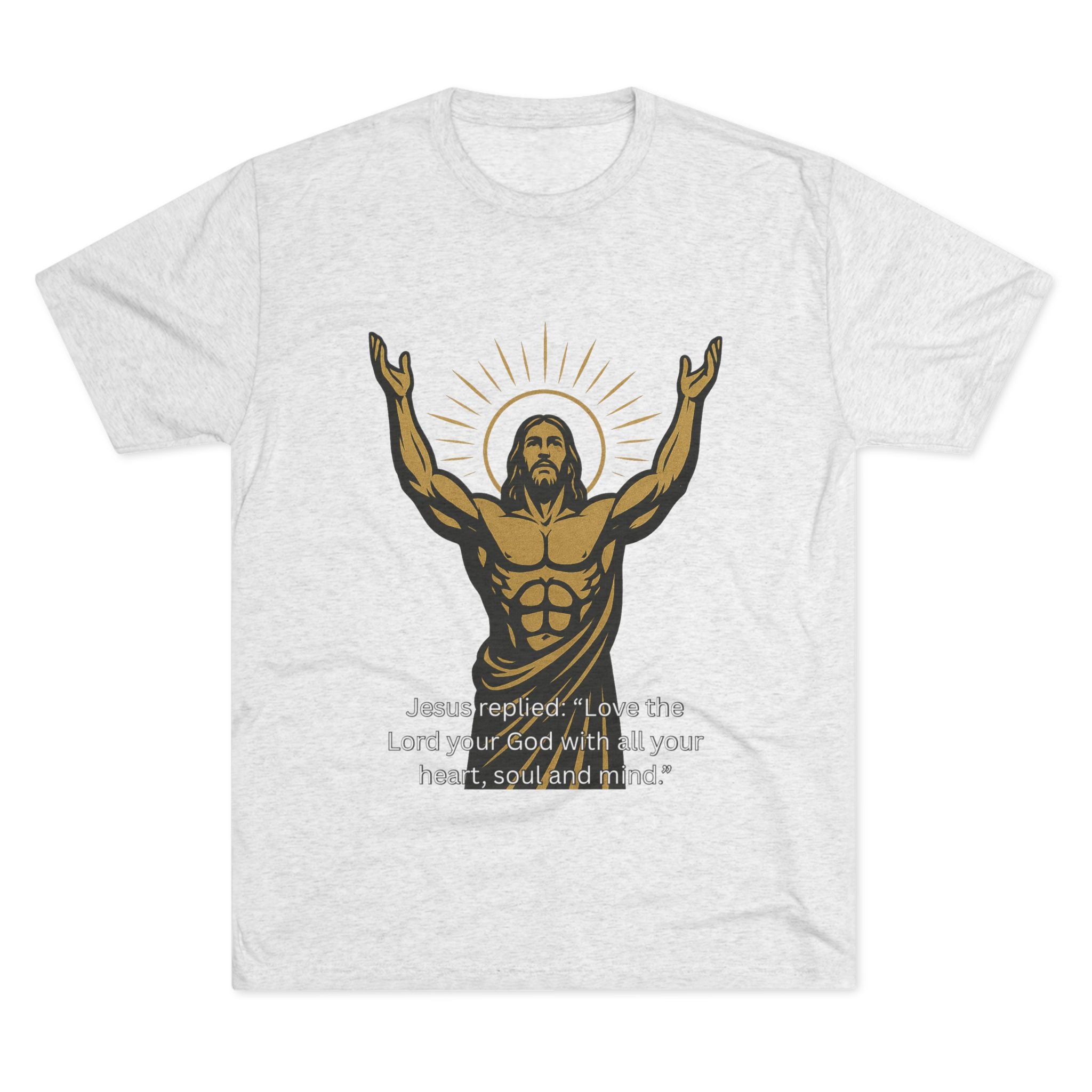 Men’s “Jesus Replied” Lifting Tee